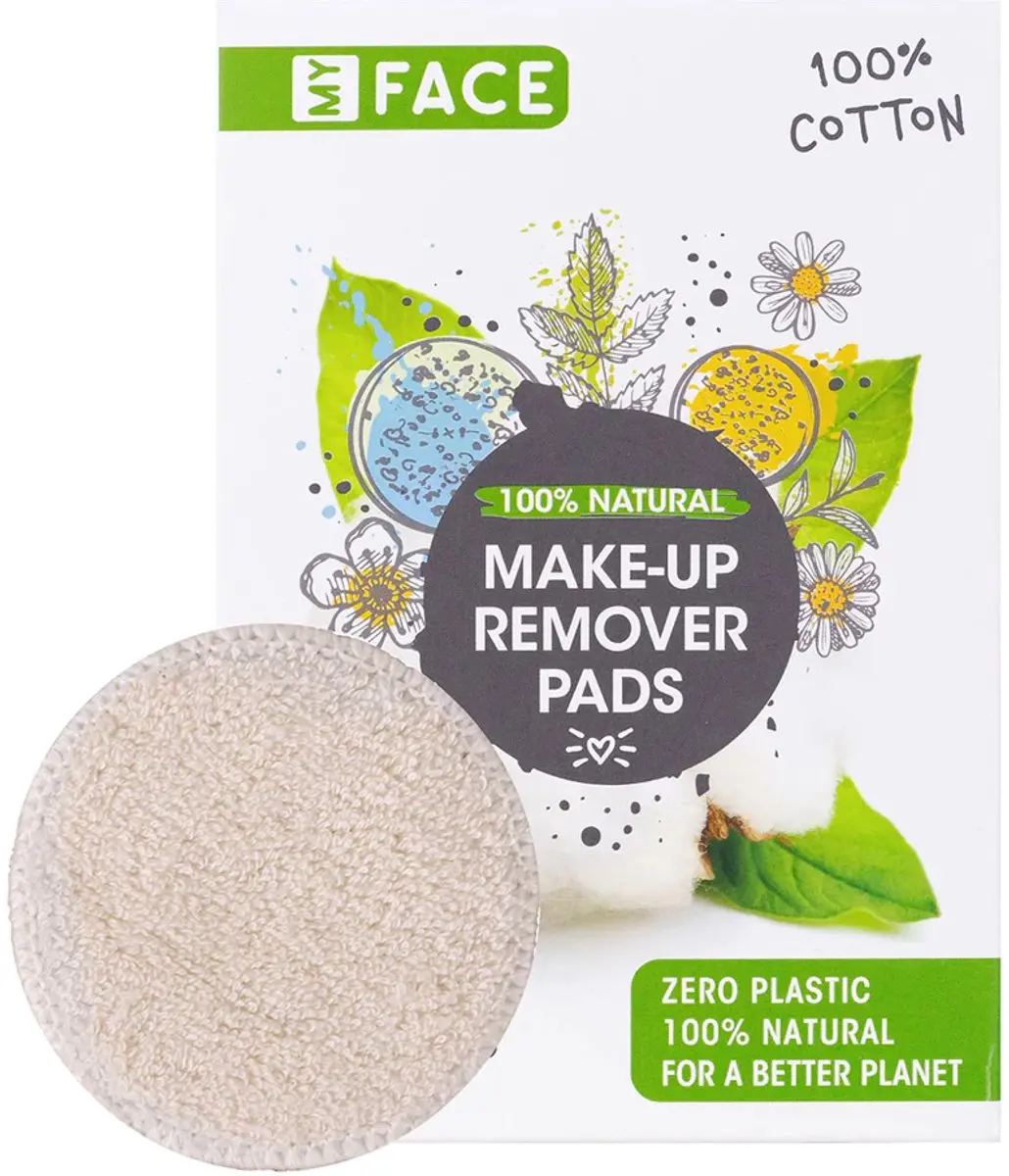 Accentra My Face Herbruikbare Make-up Verwijderingspads - 10 Stuks
