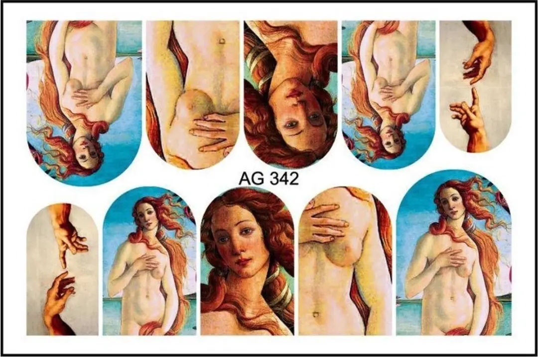Korneliya Airbrush Waterdecal AG 342