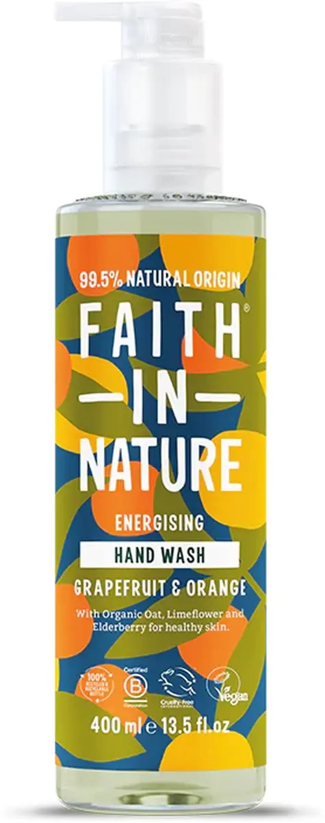 Faith In Nature Vloeibare Handzeep Grapefruit & Orange 300ml