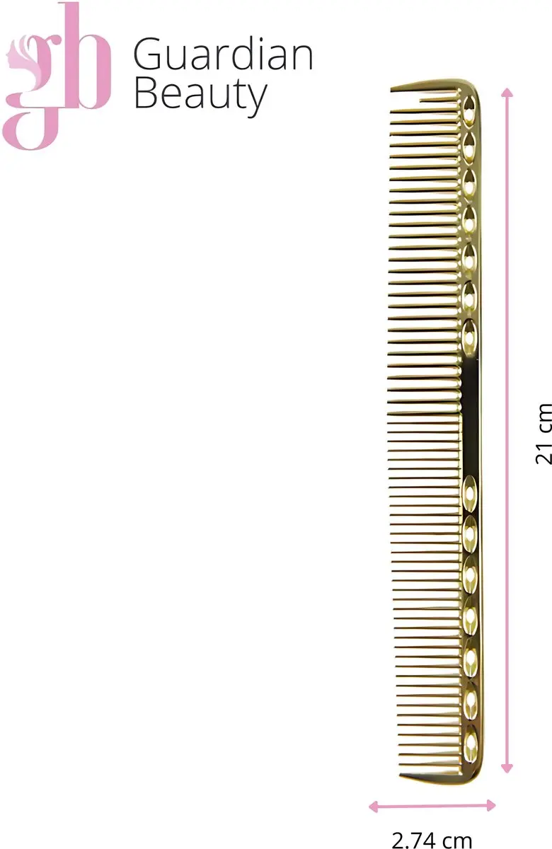 Guardian Beauty Kamset Aluminium - 4 Stuks Goud