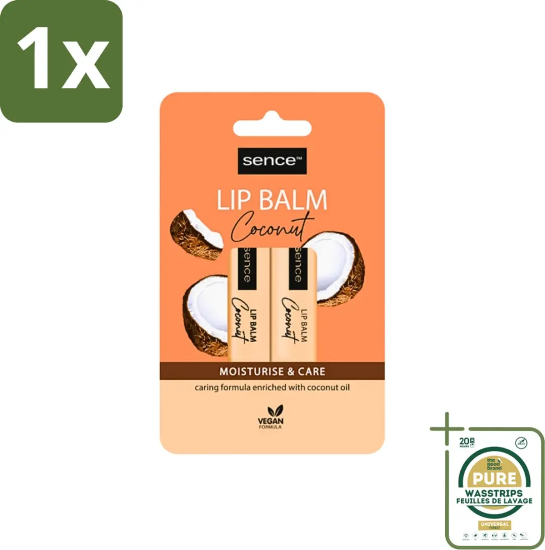 Sence Lippenbalsem Duo Kokos