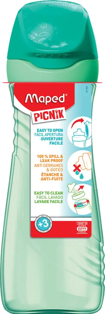 Maped Picnik Origins Drinkfles 430ml - Roze