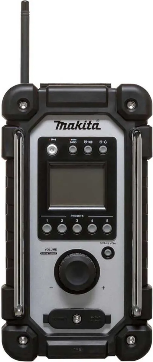 Makita DMR116 Accu Bouwradio - 3.5W - Zwart