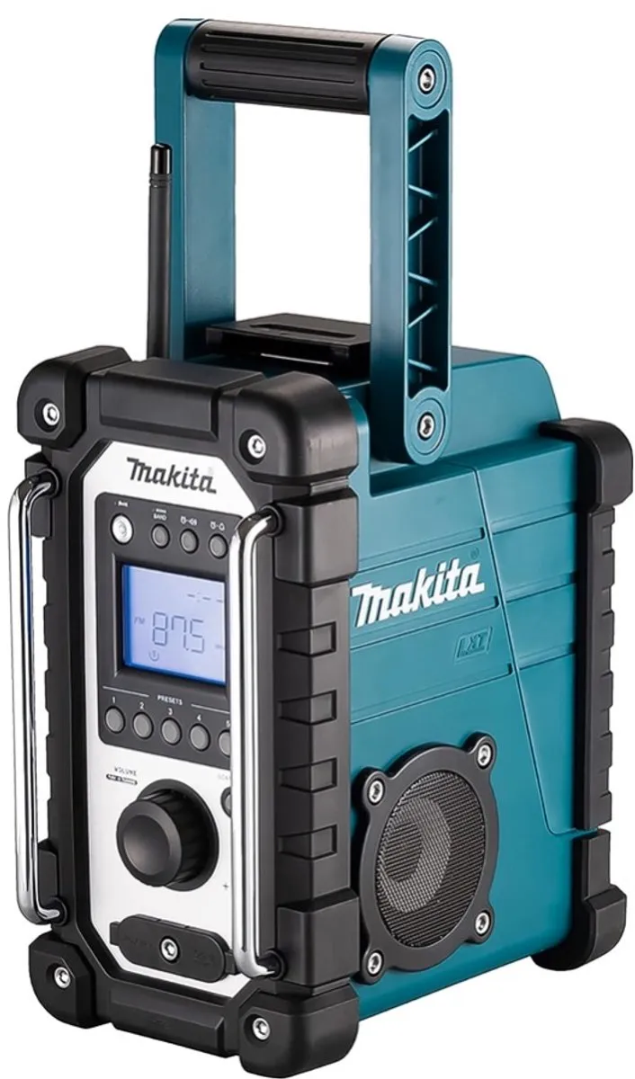 Makita DMR116 Accu Bouwradio - 3.5W - Zwart - afbeelding 6 van 6