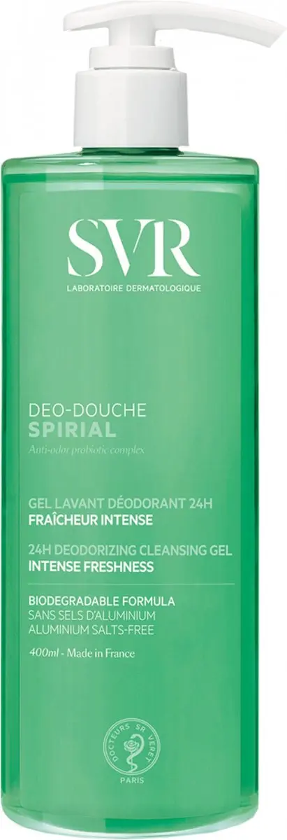 SVR Spirial Gel Lavant Deodorant 24H 400ml