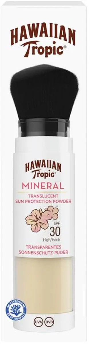 Hawaiian Tropic Mineral Protection Powder Brush SPF 30 - 4g