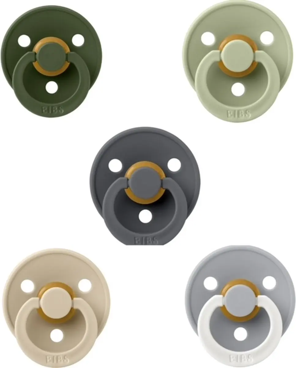 BIBS Fopspenen Set 5 Stuks