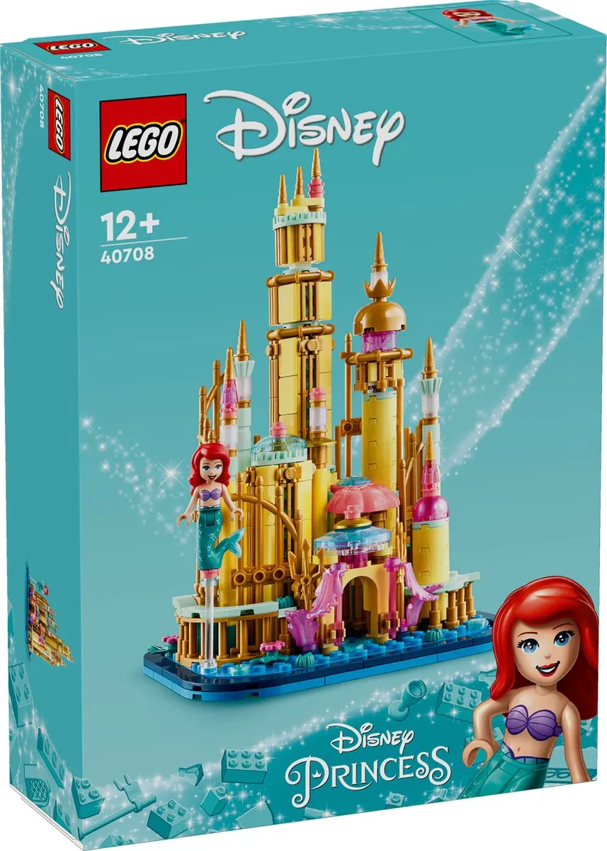 LEGO Disney Ariël Mini Kasteel 40708 - 556 Stukken - afbeelding 6 van 6