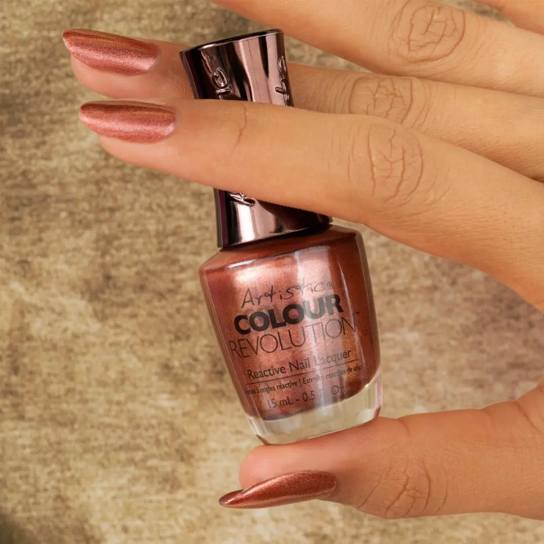 Artistic Nail Design Colour Revolution 'A Jewel in Disguise' Nagellak 15ml - Koper