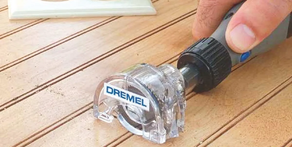 Dremel 670 Mini-zaaghulpstuk - Roterend multitool - Hout