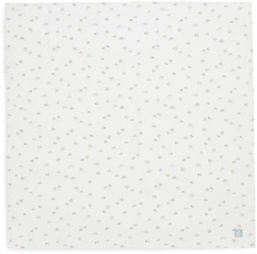 Jollein Hydrofiele Doek Large 115x115cm - 2 Stuks - On The Go