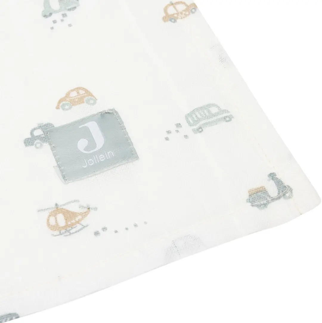 Jollein Hydrofiele Doek Large 115x115cm - 2 Stuks - On The Go - afbeelding 6 van 6