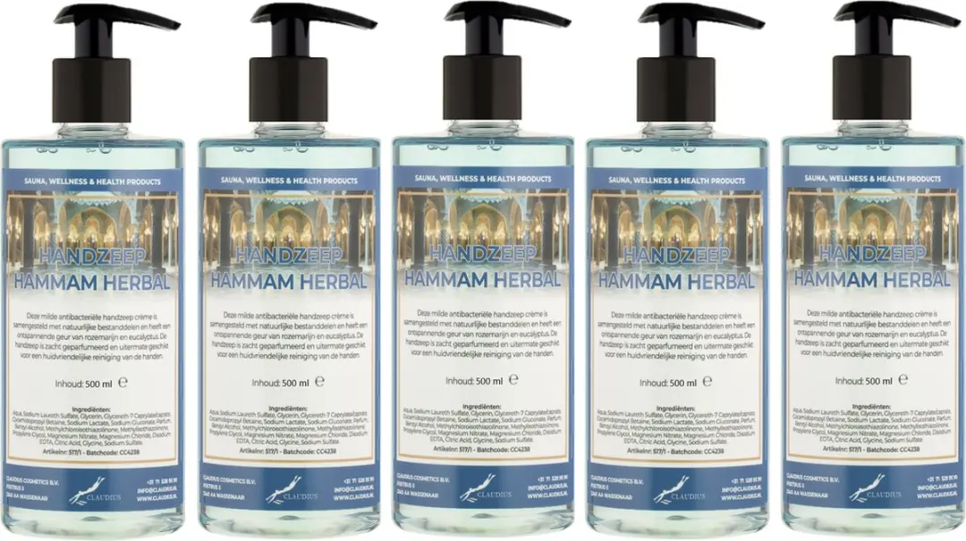 Splashbox Cosmetics Hammam Herbal Handzeep 500ml