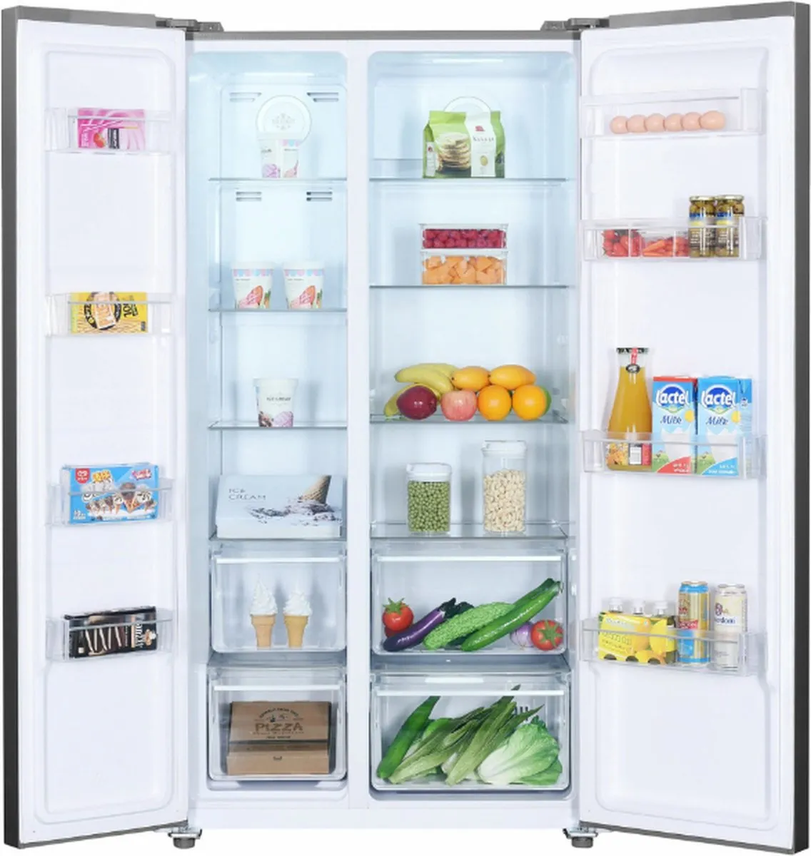 Beko GNO5323XPN Side by Side Koelkast - 532L - RVS