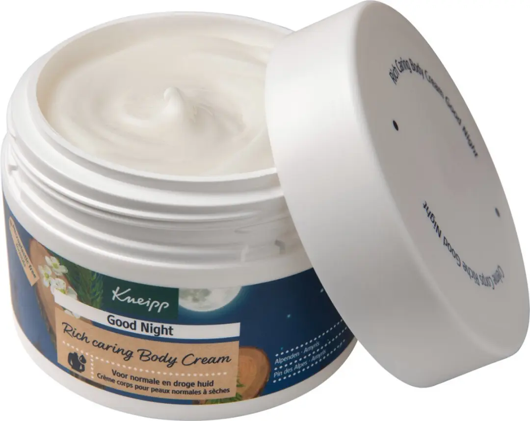 Kneipp Rich Caring Bodycrème Good Night 200ml - 4 Stuks