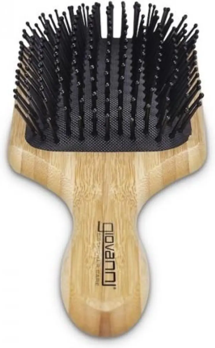 Giovanni Cosmetics Bamboo Paddle Haarbors - Beige/Zwart
