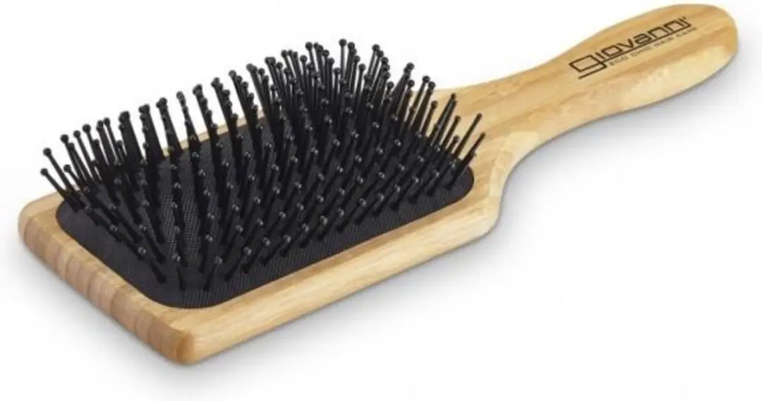 Giovanni Cosmetics Bamboo Paddle Haarbors - Beige/Zwart