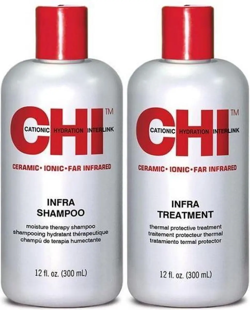 Chi Natural Life Infra Duo Shampoo + Treatment 300ml