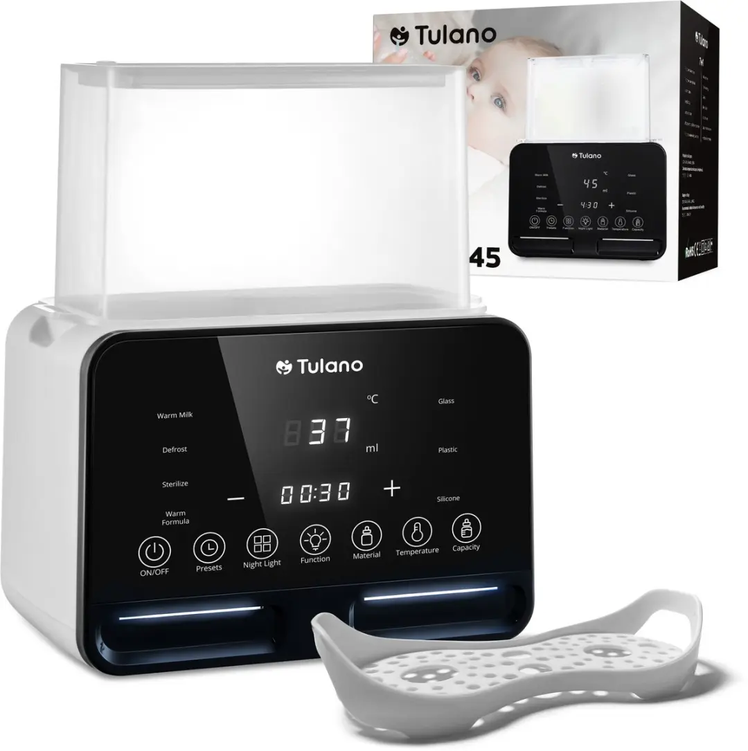 Tulano Ellie 45 Flessenwarmer & Sterilisator