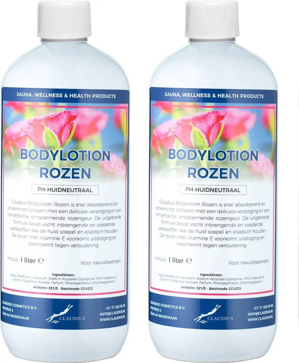 Splashbox Cosmetics Bodylotion Rozen 2 Liter