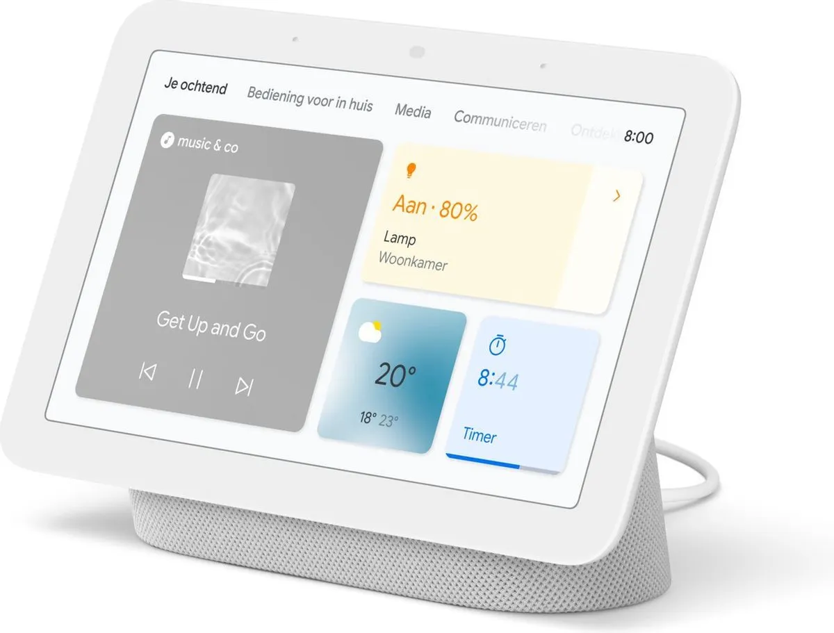 Google Nest Hub 2e generatie GA01331-FR - Chalk