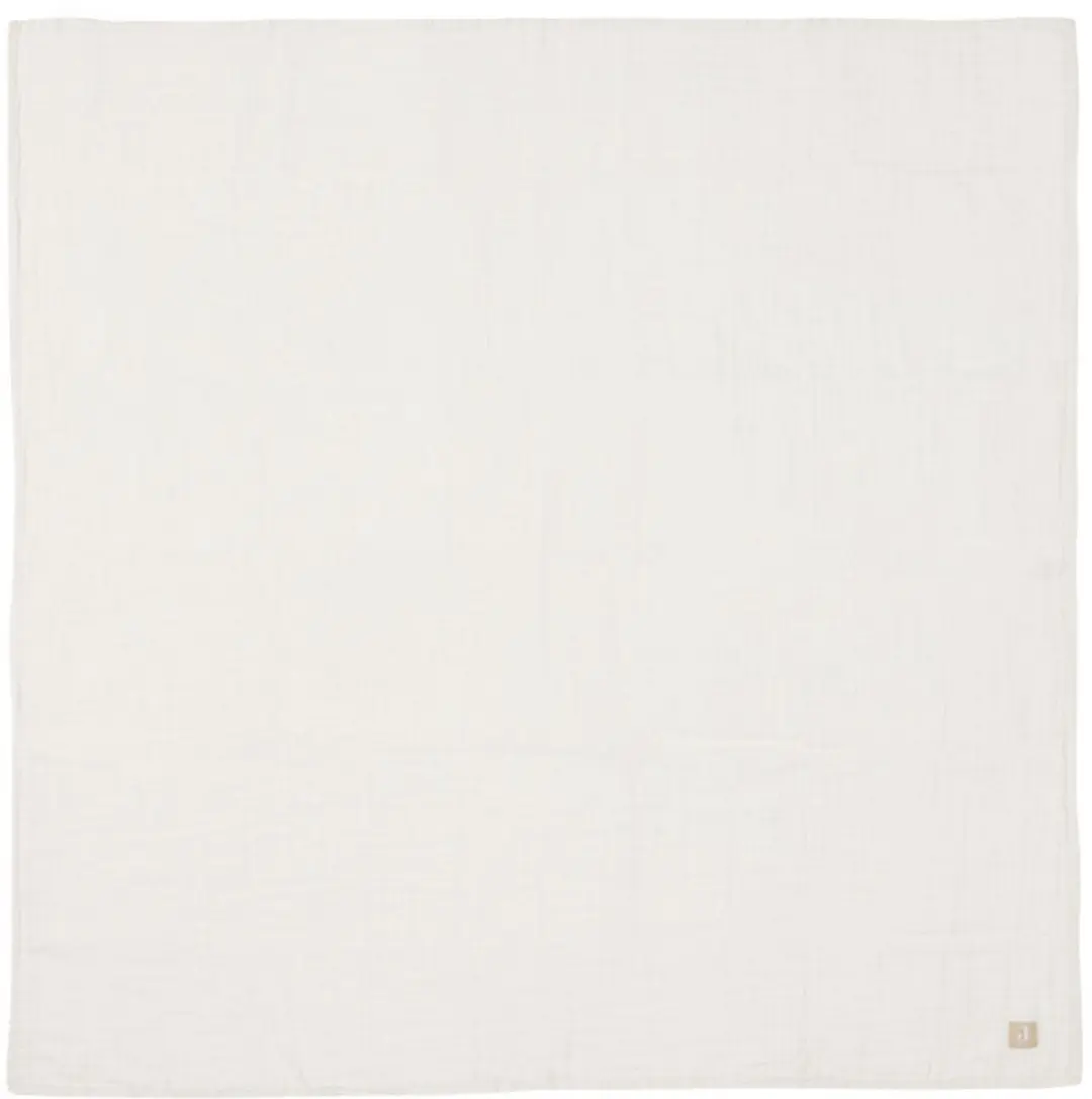 Jollein Hydrofiele Doek Large 115x115cm - 2 Stuks - Sea Green/Ivory - afbeelding 6 van 6