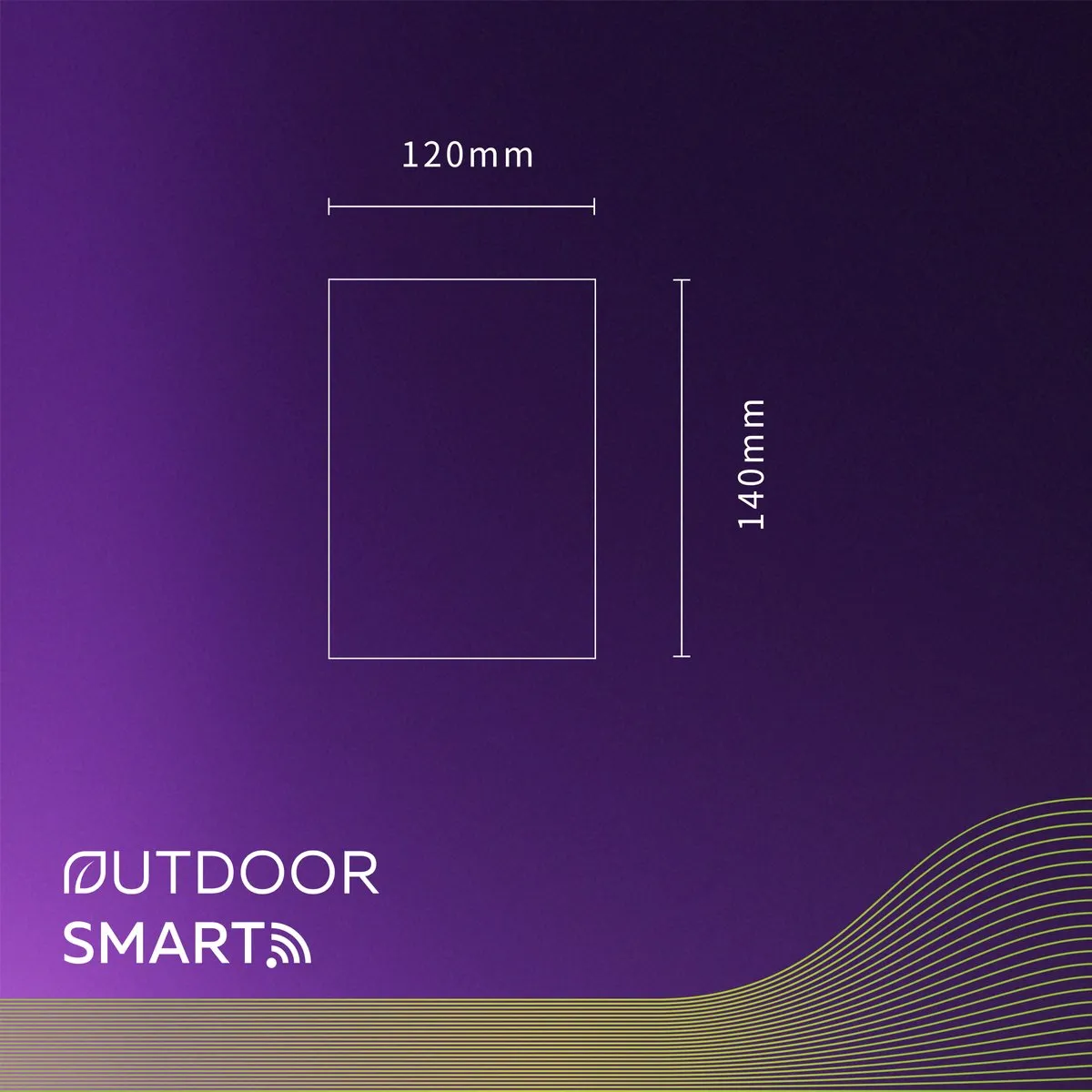 Calex Smart Outdoor LED Wandlamp RGBW 6W - Zwart - afbeelding 6 van 6