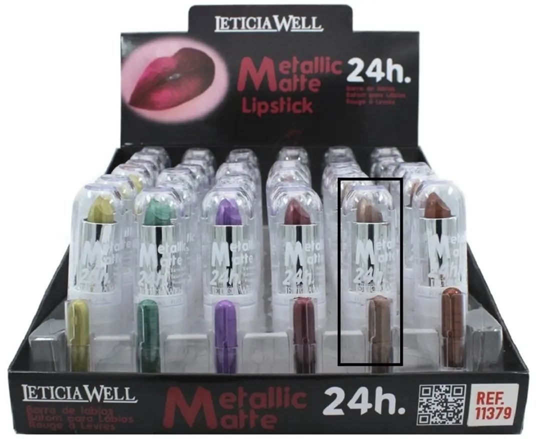 LETICIA WELL Lippenstift Metallic Matte 31
