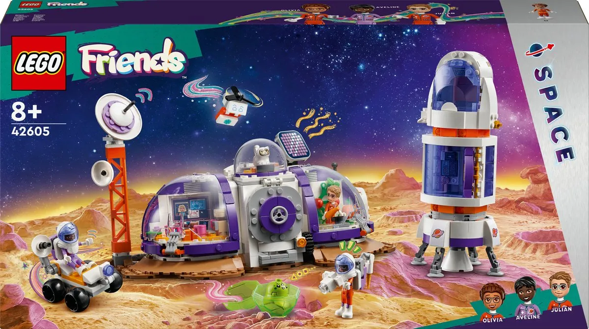 LEGO Friends Ruimtebasis op Mars 42605 - 981 Stukken
