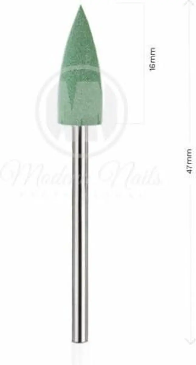 Modena Nails Opzetstuk Nagelfrees Rubber Cutter 02 - Groen