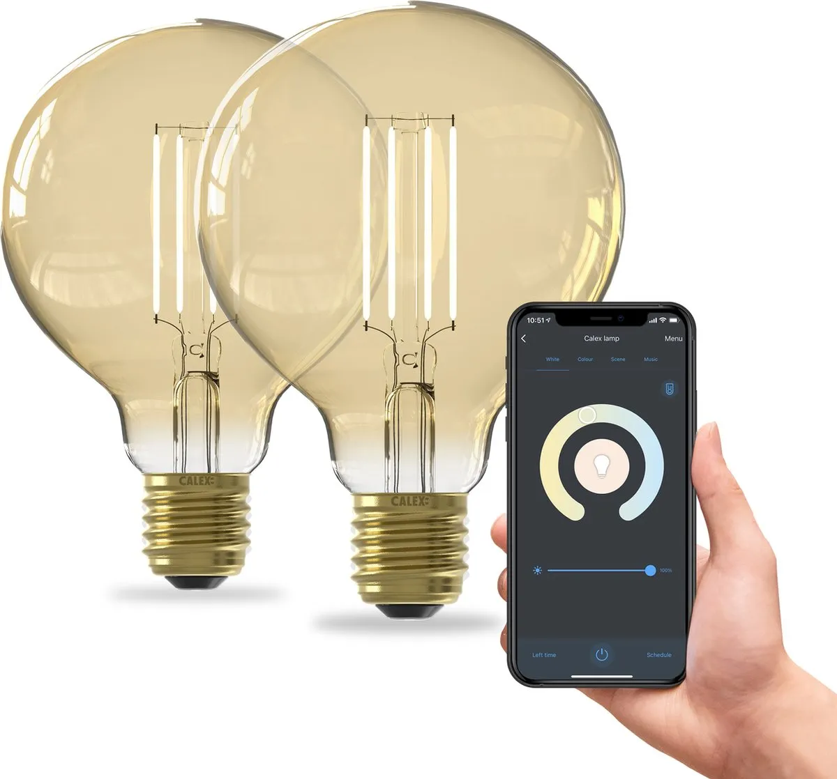 Calex Slimme LED Globe 7W