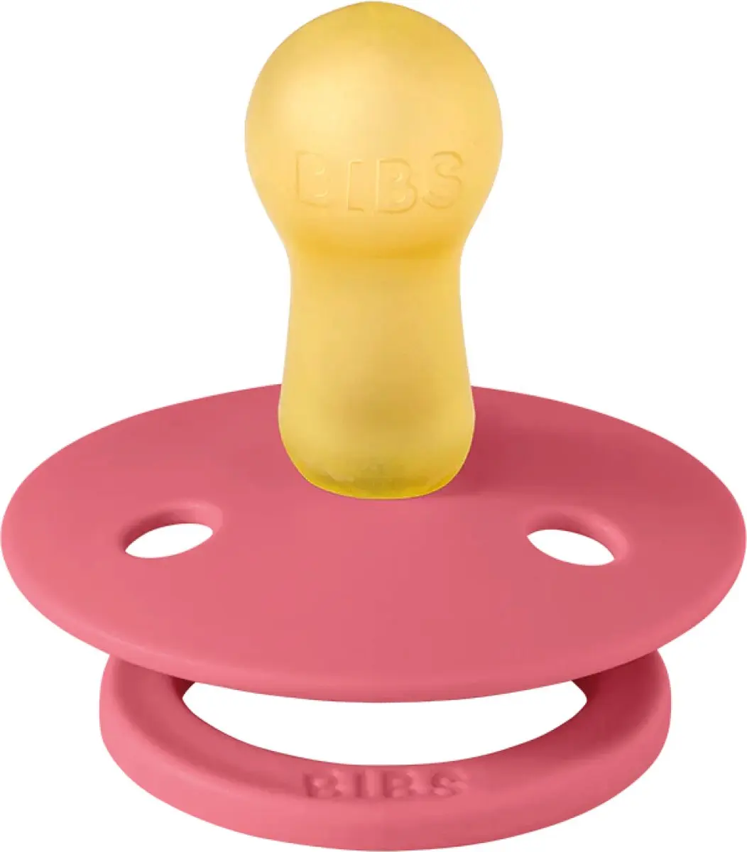 BIBS Fopspenen Maat 2 - Coral & Sand - 2 Stuks