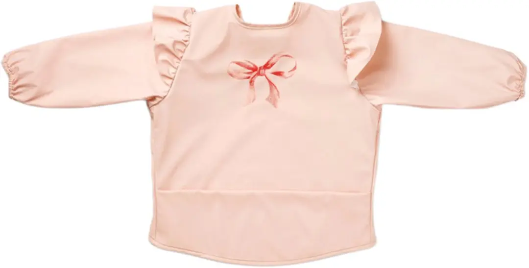Elodie Slabbetje Rosy Bow - Roze