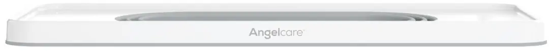 Angelcare Badrekje met Inklapbaar Opbergmandje - Wit/Grijs