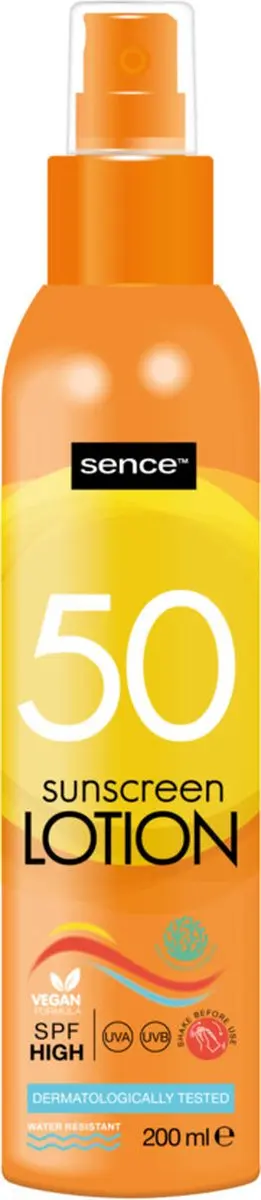 Sence Sunscreen Lotion SPF 50+ 200ml