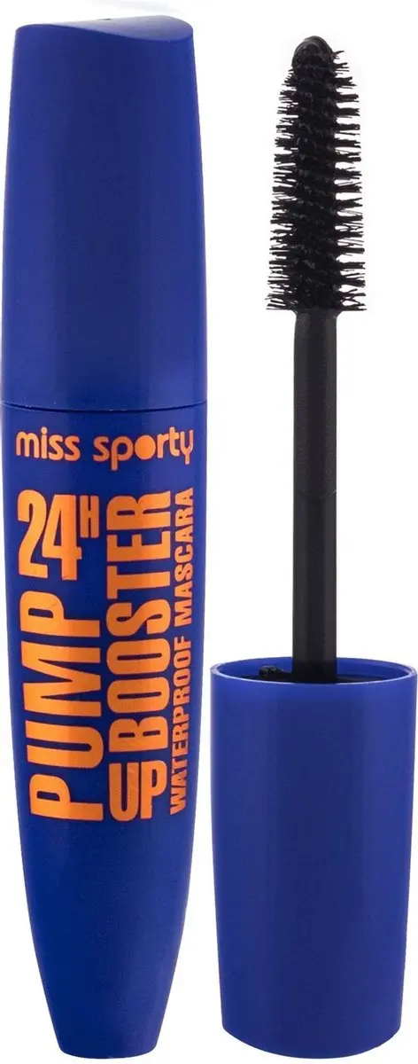 Miss Sporty Pump Up Booster 24h Waterproof Mascara 12ml - Zwart