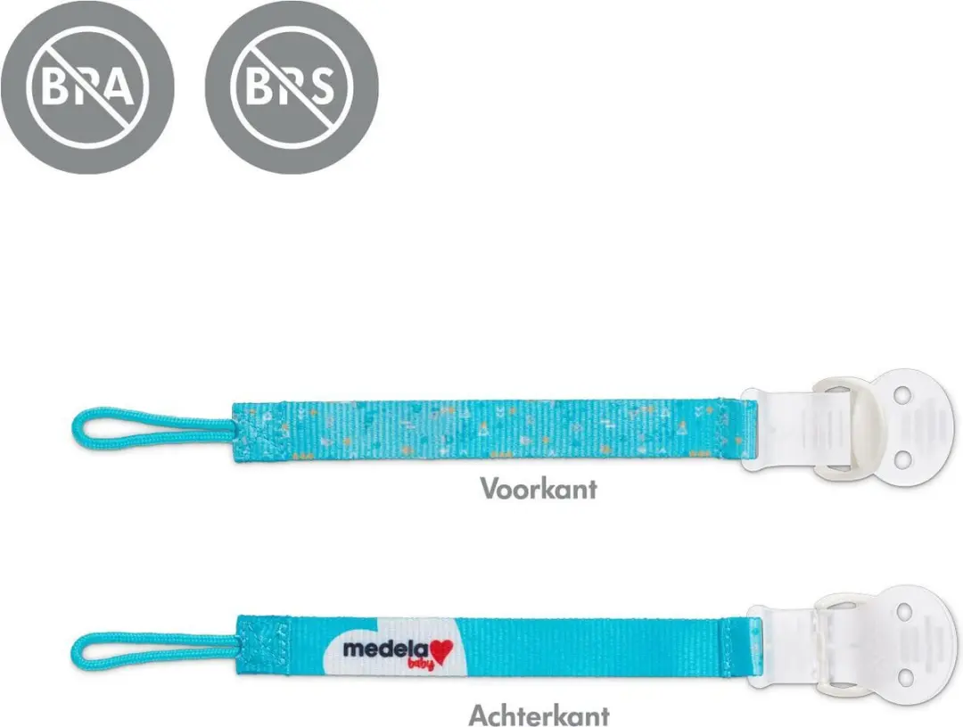Medela Baby Speenkoord Fopspeenhouder - Soft Blue