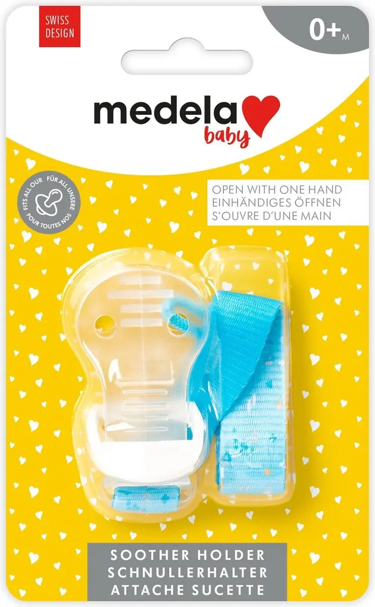 Medela Baby Speenkoord Fopspeenhouder - Soft Blue