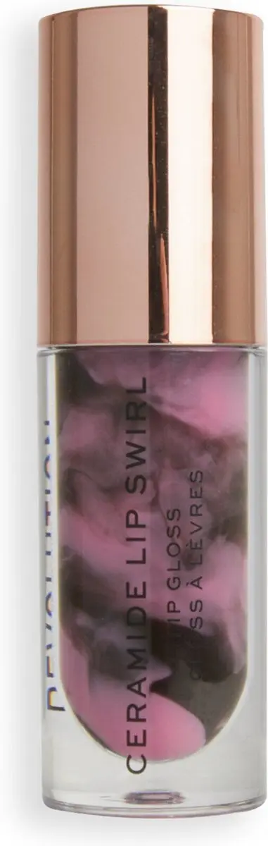 Makeup Revolution Lip Swirl Ceramide Gloss Cherry Mauve - 4.5ml