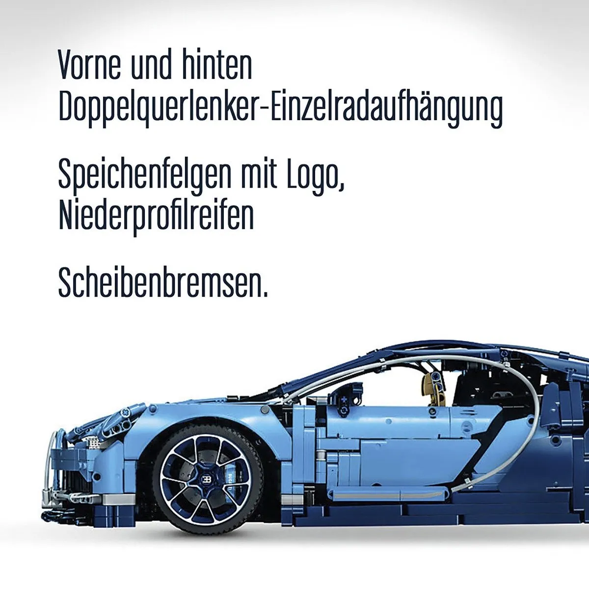 LEGO Technic Bugatti Chiron 42083 - 3599 Stukken - afbeelding 6 van 6