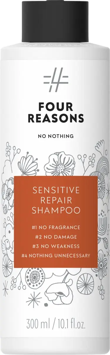 Four Reasons No Nothing Sensitive Repair Shampoo 300ml