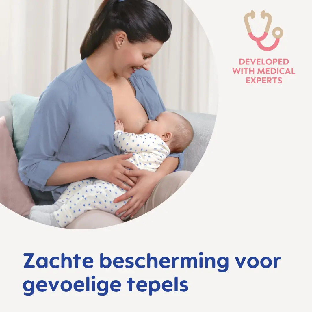MAM Skinsoft Siliconen Tepelhoedjes - Maat S - 2 Stuks