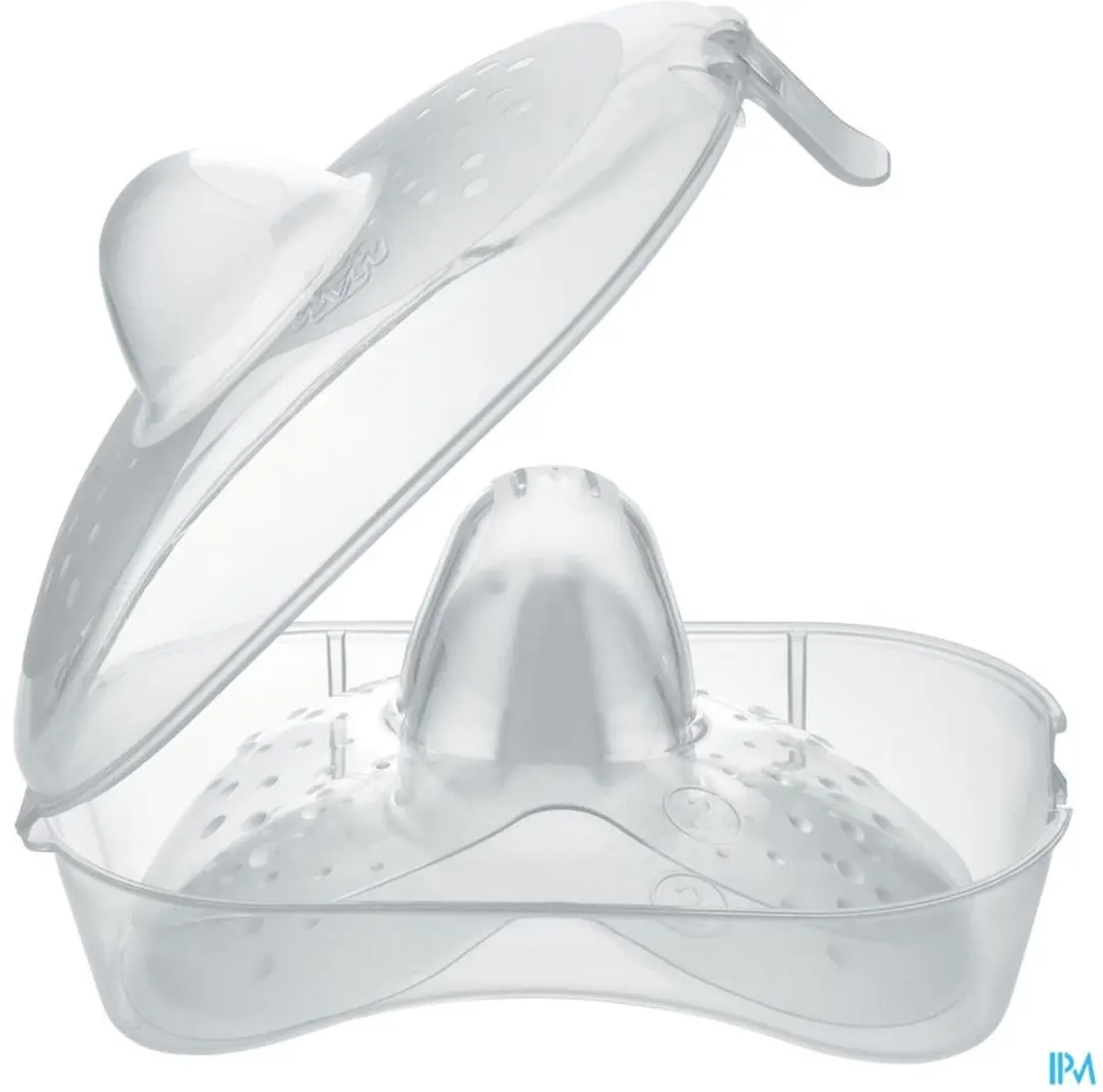 MAM Skinsoft Siliconen Tepelhoedjes - Maat S - 2 Stuks - afbeelding 6 van 6