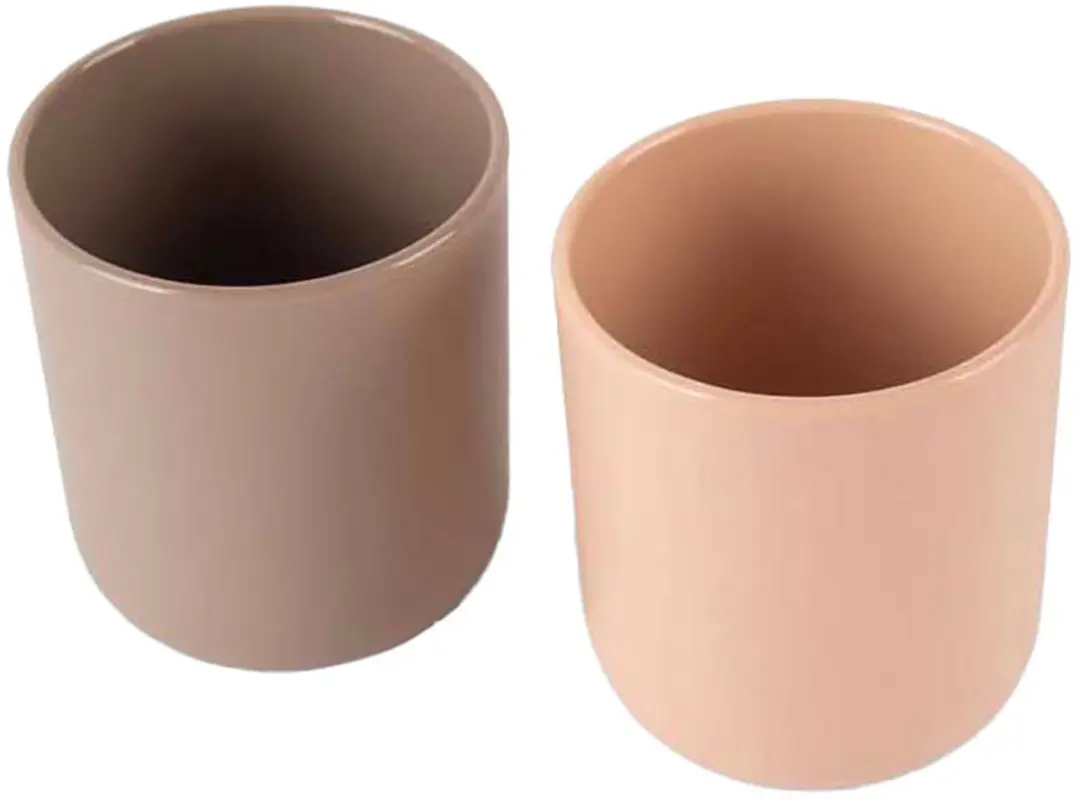 Dantoy Bioplastic Bekerset 2-delig - Meerkleurig