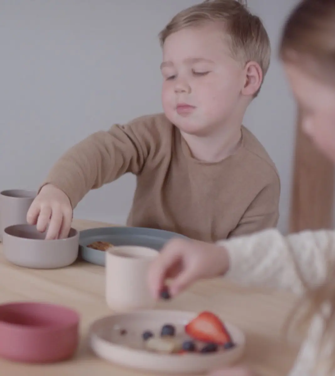 Dantoy Bioplastic Bekerset 2-delig - Meerkleurig