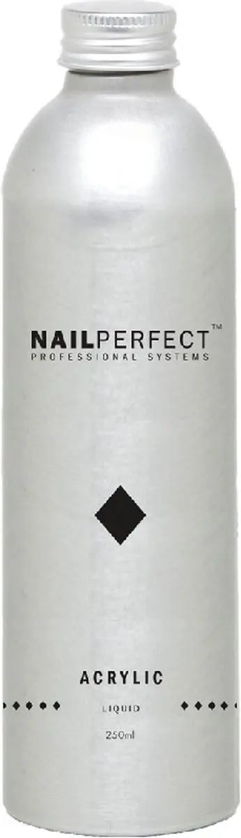 Nail Perfect Acrylic Liquid 250ml - Zwart