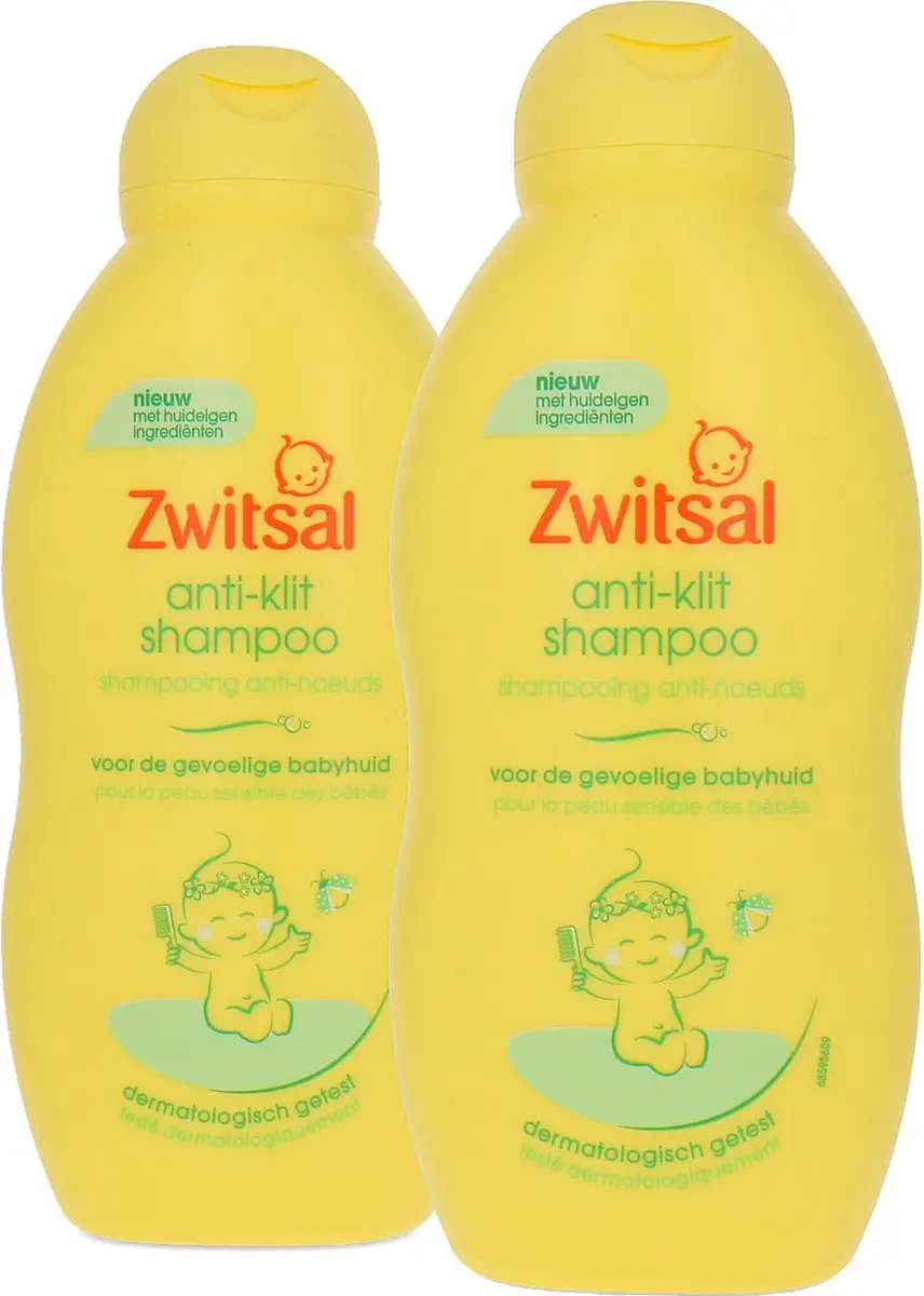 Zwitsal Anti-Klit Shampoo 2x200ml