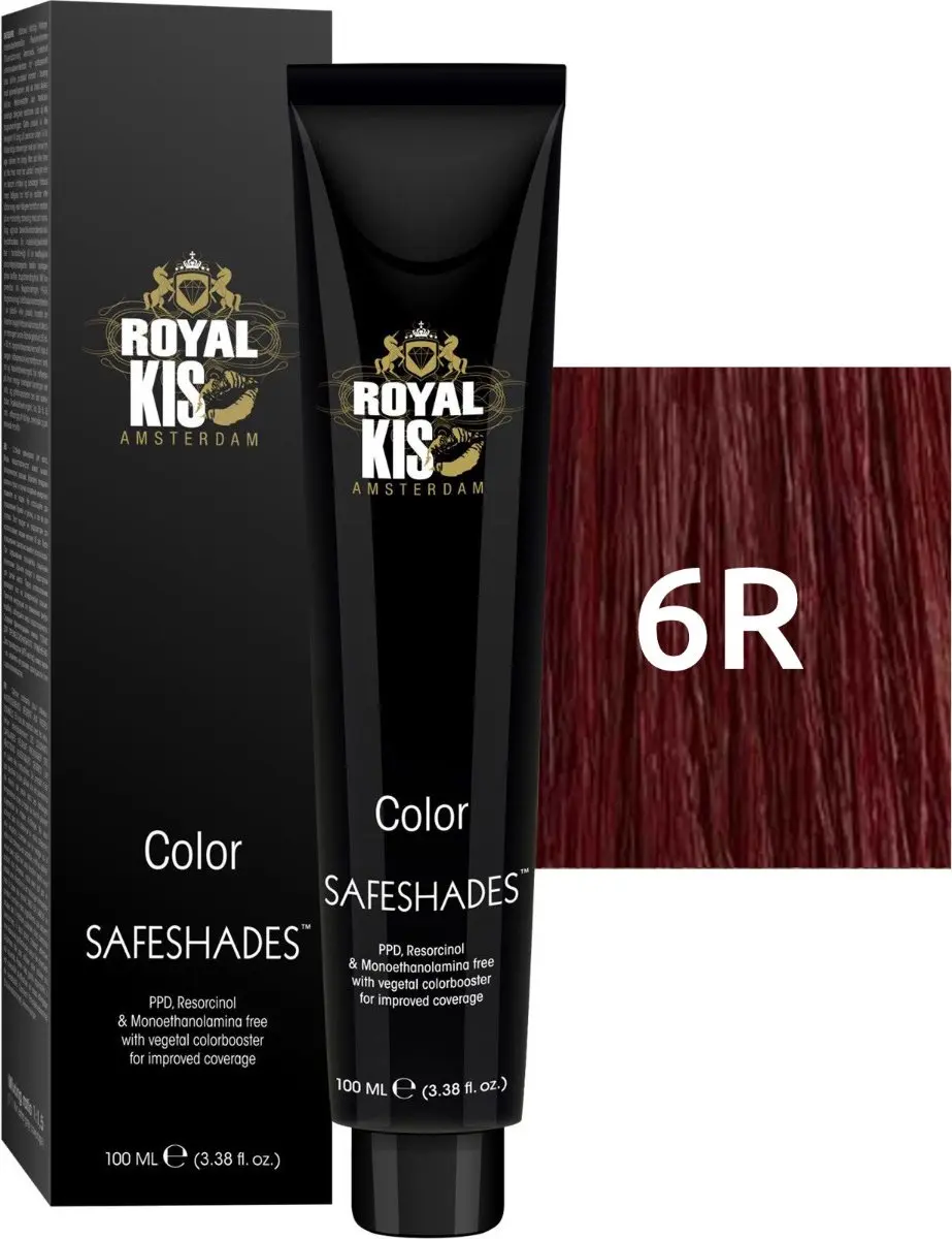 KIS Royal Safe Shade 150ml - 6R - Permanent