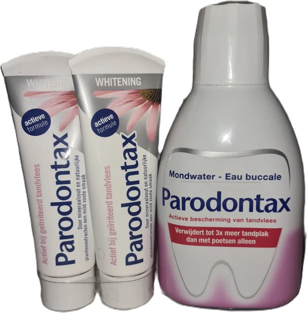 Parodontax Whitening Tandpasta & Mondwater