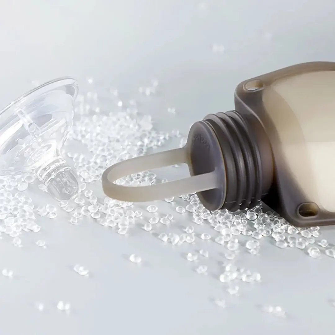 Haakaa Silicone Melkopslagzakken 260ml - 2 Stuks - Grijs
